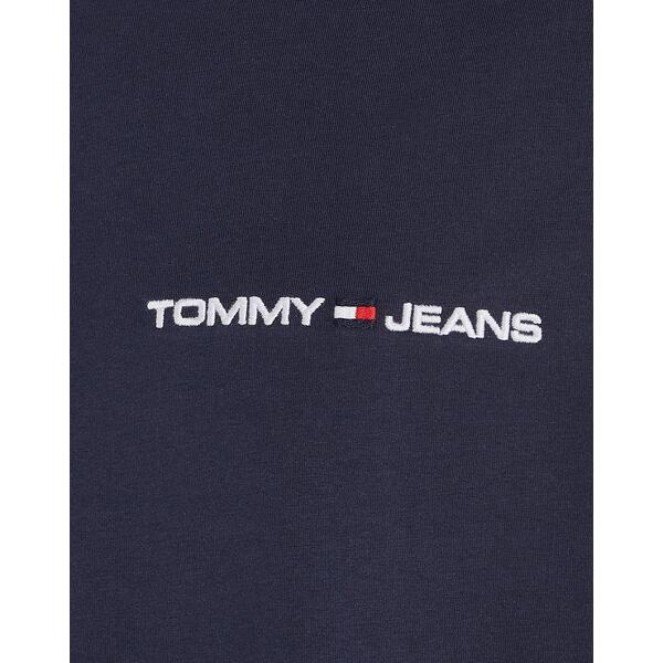 Ανδρικό T-Shirt Tommy Jeans Tjm Chest DM0DM16878-C87 Twilight Linear Tee Navy Clsc