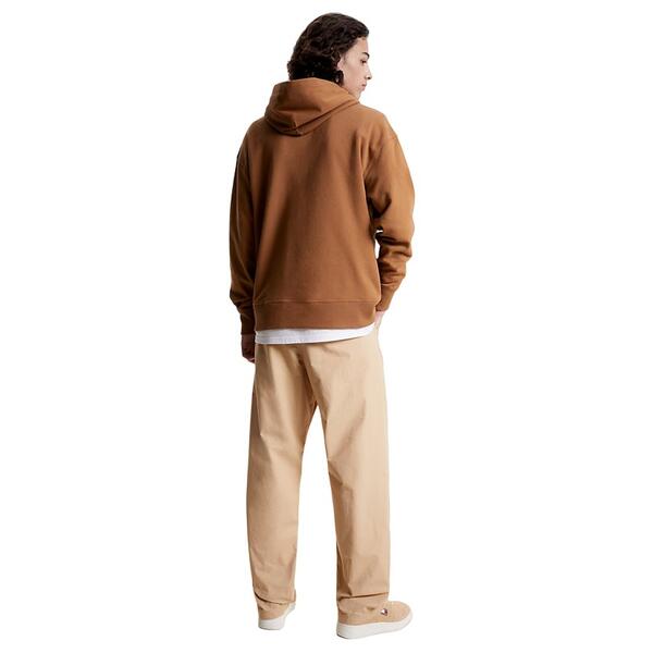 Ανδρικό Φούτερ Tommy Jeans Tjm Rlx Signature Hoodie Desert Khaki DM0DM17785-GWJ