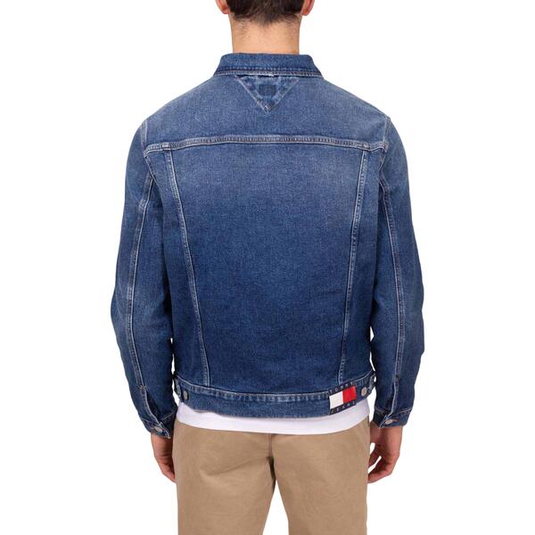 Ανδρικό Μπουφάν Jean Tommy Jeans Ryan Rglr Jkt Ah6158 Denim Dark DM0DM18242-1BK