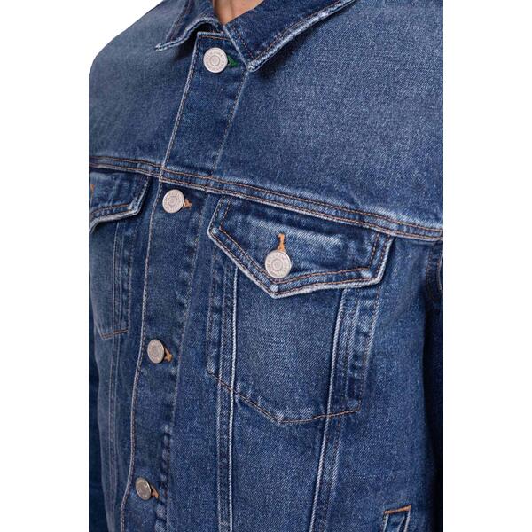 Ανδρικό Μπουφάν Jean Tommy Jeans Ryan Rglr Jkt Ah6158 Denim Dark DM0DM18242-1BK