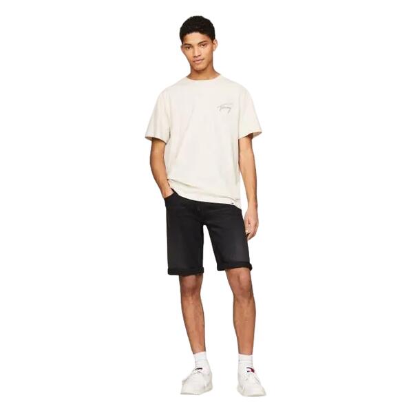Ανδρικό Σορτς Tommy Jeans Ronnie Short Bh0188 Denim Black DM0DM18784-1BZNI