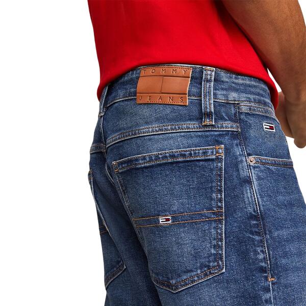 Ανδρικό Σορτς Tommy Jeans Ronnie Short Bh0154 Denim Dark DM0DM18791-1BKNI