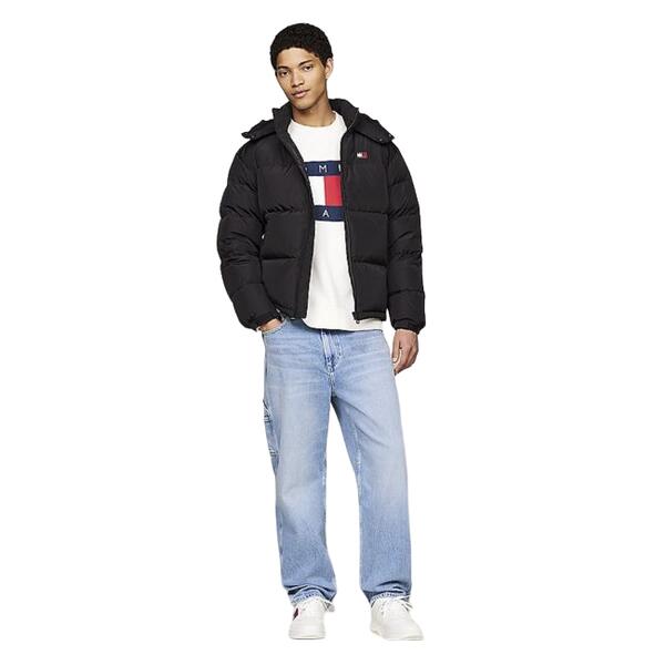 Αντρικό Μπουφάν Tommy Jeans Alaska Puffer Ext Black DM0DM19537-BDS