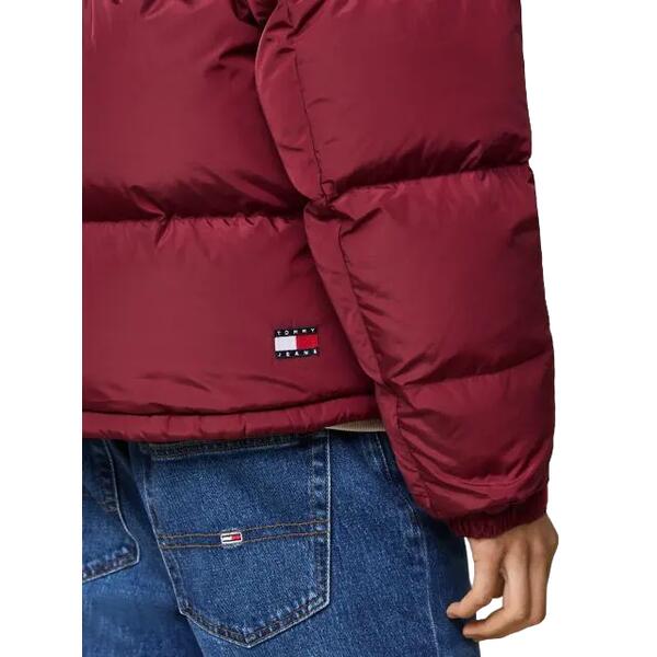 Αντρικό Μπουφάν Tommy Jeans Alaska Puffer Ext Deep Rouge DM0DM19537-VLP