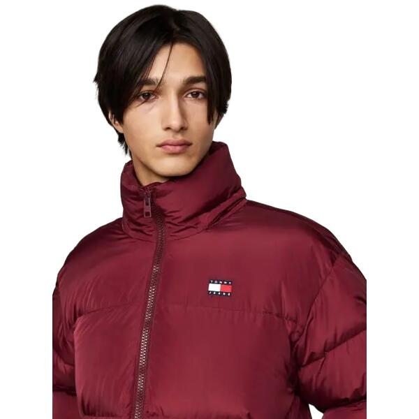 Αντρικό Μπουφάν Tommy Jeans Alaska Puffer Ext Deep Rouge DM0DM19537-VLP