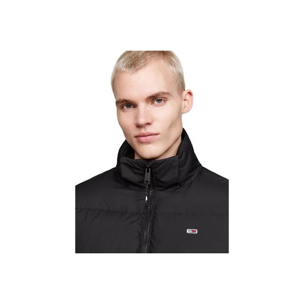 Aνδρικό Μπουφάν Τommy Jeans Tjm Essential Down Jacket Ext Black DM0DM19786-BDS Aνδρικό Μπουφάν Τommy Jeans Tjm Essential Down Jacket Ext Black DM0DM19786-BDS