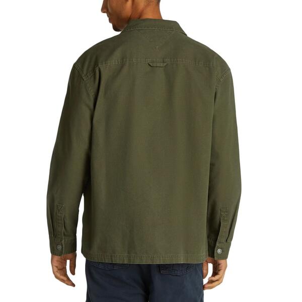 Αντρικό Πουκάμισο Tommy Jeans Essential Overshirt Ext Fatigue Green DM0DM20236-M12