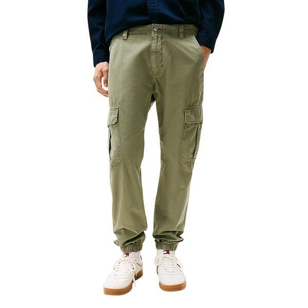 Ανδρικό Παντελόνι Cargo Tommy Jeans Ryan Cargo Aruba Green DM0DM20284-MR632