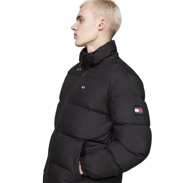 Αντρικό Μπουφάν Tommy Jeans Essential Down Parka Black DM0DM20466-BDS
