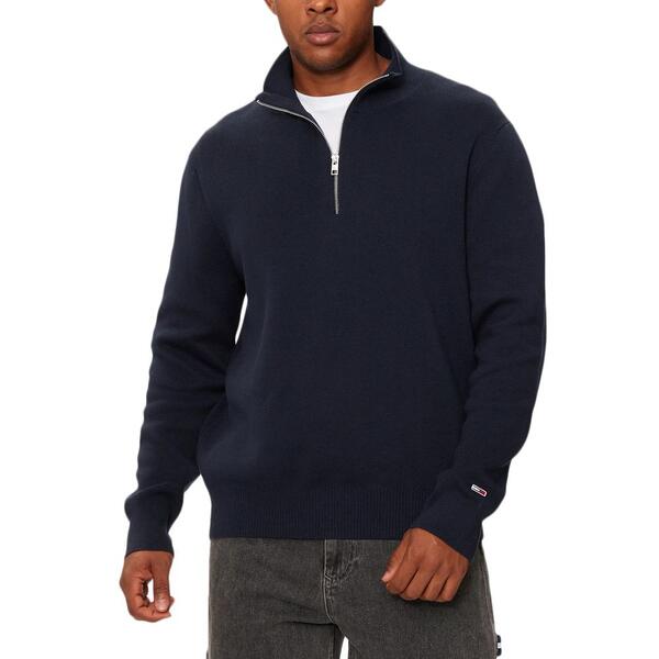 Αντρικό Πουλόβερ Tommy Hilfiger Reg Half Zip Dark Night Navy DM0DM20596-C1G