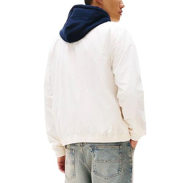 Ανδρικό Μπουφάν Tommy Jeans Essential Ext Ancient White DM0DM20655-YBH