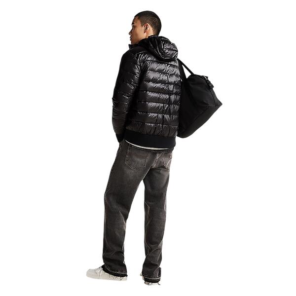 Αντρικό Μπουφάν Tommy Jeans Lt Down Hooded Ext Black DM0DM20659-BDS