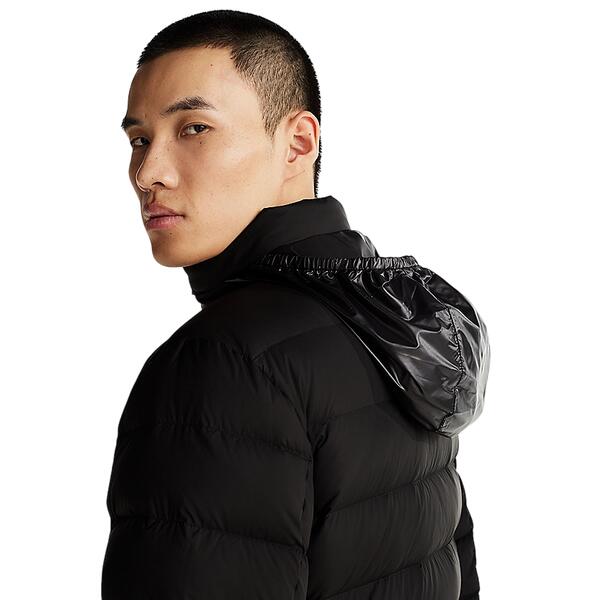 Αντρικό Μπουφάν Tommy Jeans Lt Down Printed Black DM0DM21175-BDS