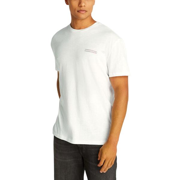 Ανδρικό T-shirt Tommy Jeans B Reg Graphic Slub Ext Ecru DM0DM21303-YBL