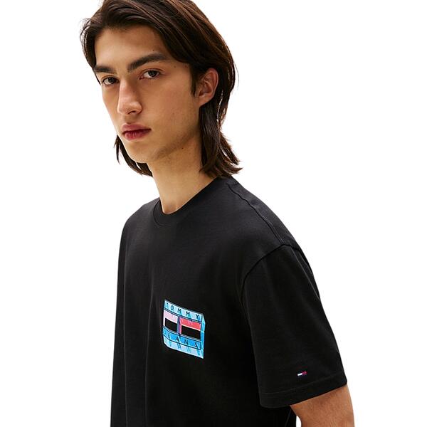 Ανδρικό T-Shirt Tommy Jeans Tjm Reg Dna Flag Play Tee Ext DM0DM21980-BDS