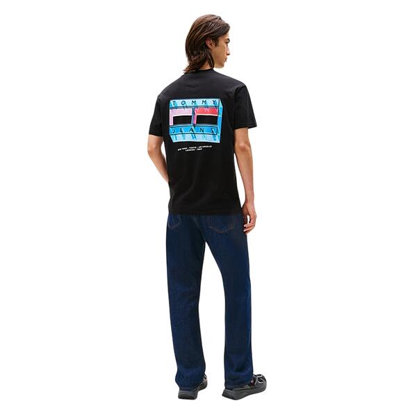 Ανδρικό T-Shirt Tommy Jeans Tjm Reg Dna Flag Play Tee Ext DM0DM21980-BDS