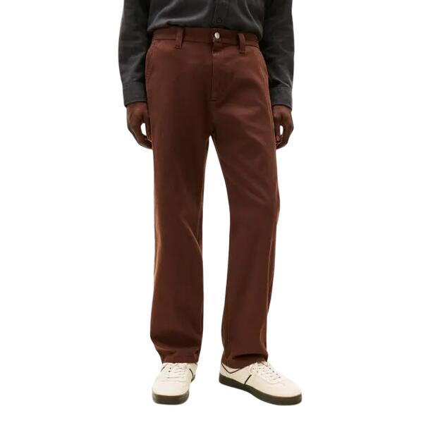 Ανδρικό Παντελόνι Tommy Jeans Sonny Cotton Dobby Chino Rich Brown DM0DM22001-GS732