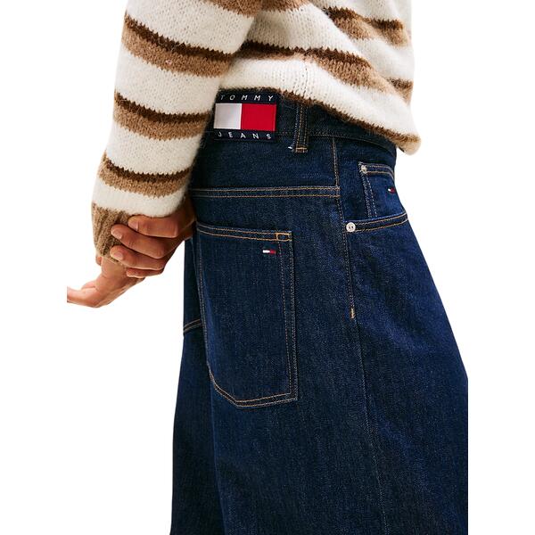 Ανδρικό Jean Tommy Jeans Theo Baggy Turn Up DI4156 Denim Dark DM0DM22244-1BK34