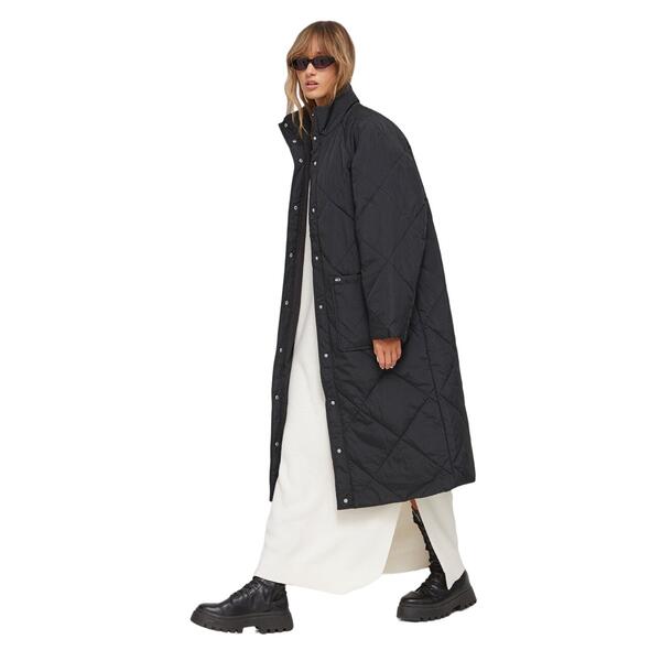 Γυναικείο Μπουφάν Tommy Jeans Tjw Diamond Quilt Coat Black DW0DW16574-BDS