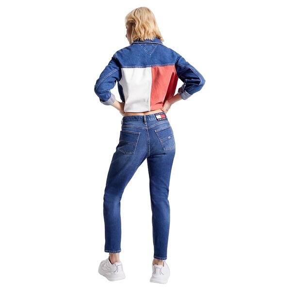 Γυναικείο Jean Tommy Jeans Izzie Hr Sl Ank Dg5157 Denim Dark DW0DW16679-1BK30