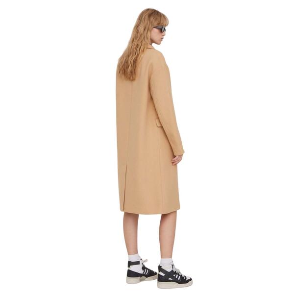 Γυναικείο Παλτό Tommy Jeans Tjw Wool Coat Tawny Sand DW0DW17232-AB0