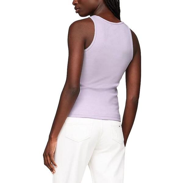Γυναικείο Top Tommy Jeans Tjw Essential Rib Tank Empire Lavender Flower DW0DW17382-W06