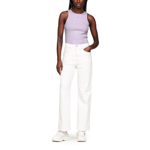 Γυναικείο Top Tommy Jeans Tjw Essential Rib Tank Empire Lavender Flower DW0DW17382-W06