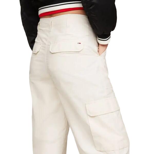 Γυναικείο Παντελόνι Tommy Jeans Tjw Harper Hr Cargo Pant Newsprint DW0DW17769-ACG32