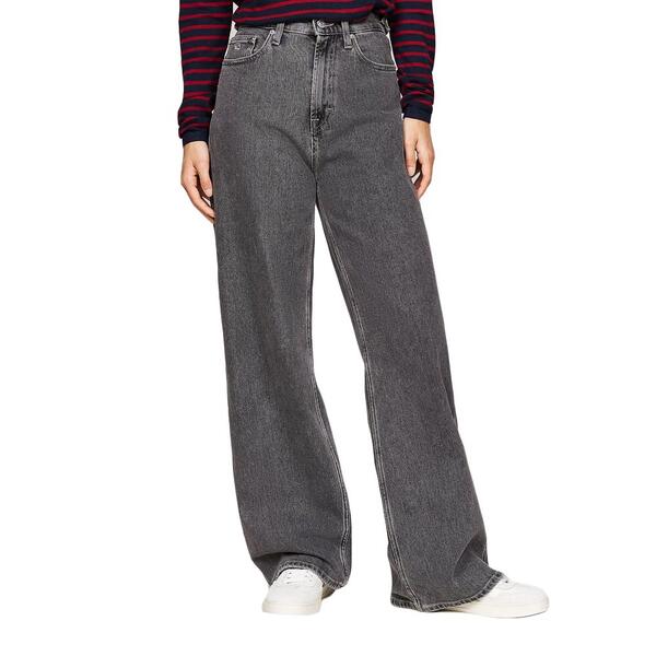 Γυναικείο Jean Tommy Jeans Claire Hgh Wd Tab DG4171 Black DW0DW19614-1BZ32