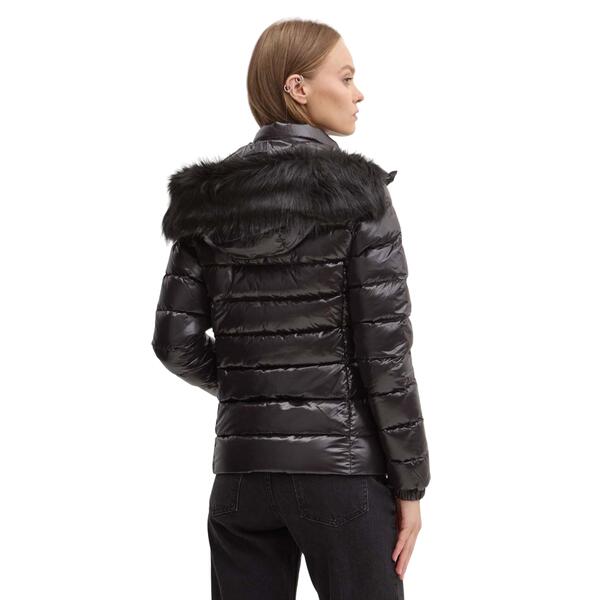 Γυναικείο Μπουφάν Tommy Jeans Tjw Tonal Hooded Down Jacket Black DW0DW19926-BDS