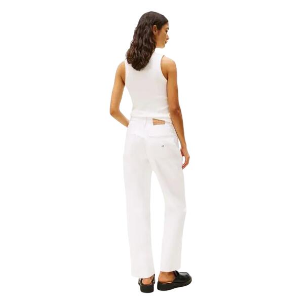 Γυναικείο Jean Tommy Jeans Layla Hr Slim Str Tab BI6190 Denim White DW0DW20018-1CE32