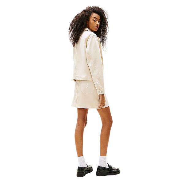 Γυναικείο Μπουφάν Tommy Jeans Essential Cotton Gmd Newsprint DW0DW20230-ACG