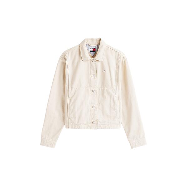 Γυναικείο Μπουφάν Tommy Jeans Essential Cotton Gmd Newsprint DW0DW20230-ACG