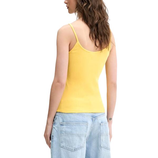 Γυναικείο Top Tommy Jeans Script Strappy Yellow Dahlia DW0DW20241-ZGP