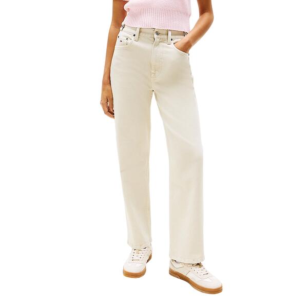 Γυναικείο Jean Tommy Jeans Slim Strt Gmd 5 Pocket Newsprint DW0DW20349-ACG32