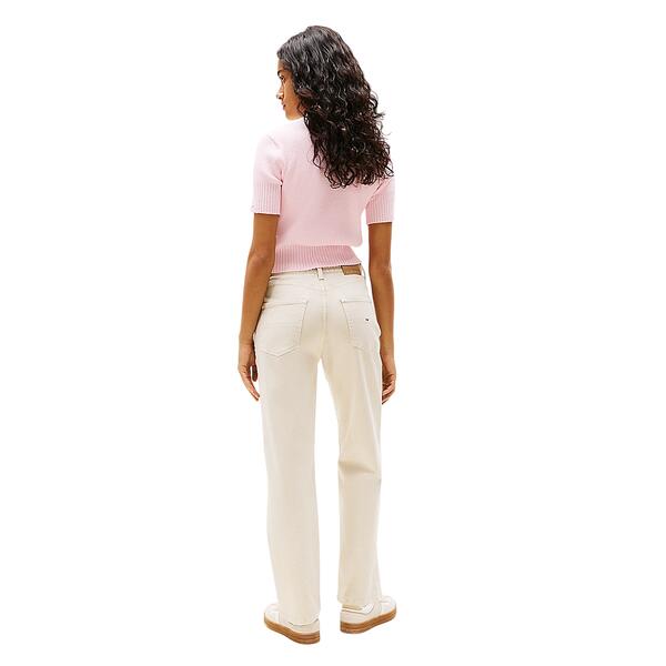 Γυναικείο Jean Tommy Jeans Slim Strt Gmd 5 Pocket Newsprint DW0DW20349-ACG32