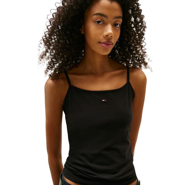 Γυναικείο Top Tommy Jeans Essential Strap Ext Black DW0DW20675-BDS
