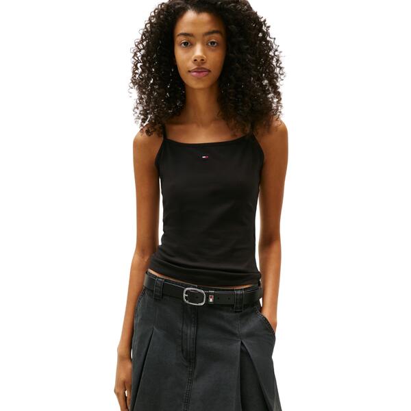 Γυναικείο Top Tommy Jeans Essential Strap Ext Black DW0DW20675-BDS