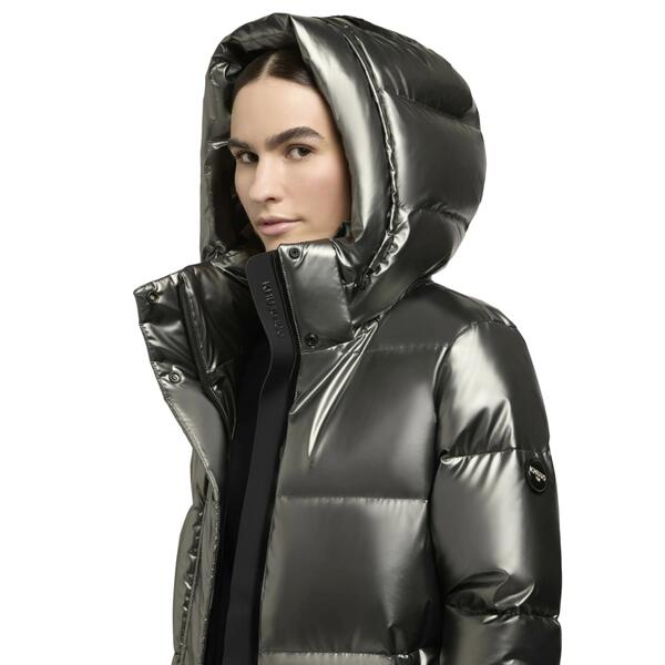 Γυναικείο Μπουφάν Khujo Hedd Shiny Med Gry HEDDSHINY-224