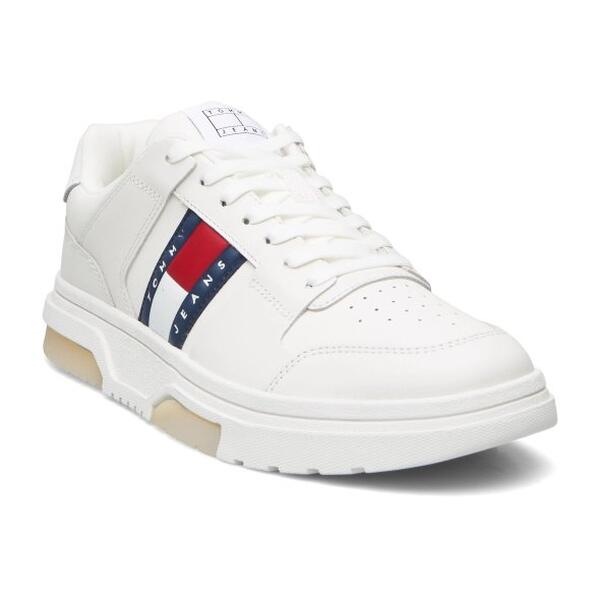 Ανδρικά Sneakers Tommy Jeans The Brooklyn Leather Ecru EM0EM01429-YBL
