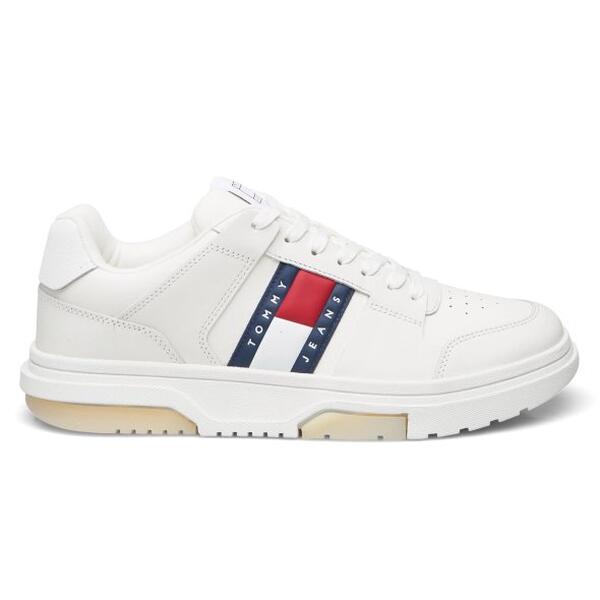 Ανδρικά Sneakers Tommy Jeans The Brooklyn Leather Ecru EM0EM01429-YBL