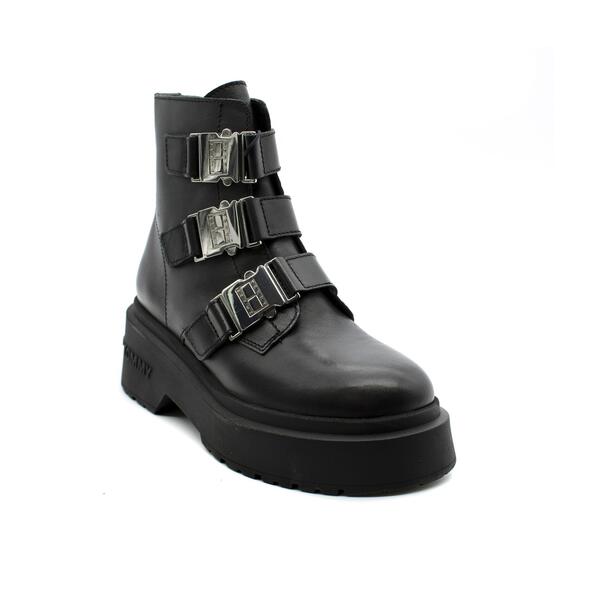 Γυναικεία Μποτάκια Tommy Jeans Tjw Chunky Boot Hardware Black EN0EN02443-BDS