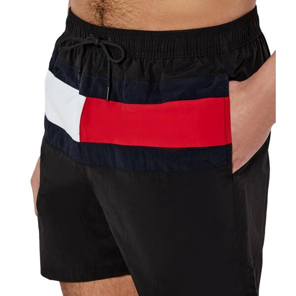 Ανδρικό Μαγιό Tommy Hilfiger Medium Drawstring Black UM0UM03474-BDS