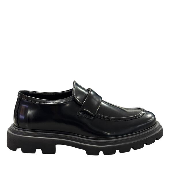 Ανδρικά Loafers Diadoch Hancrafted  Leather Black 2424-BLK