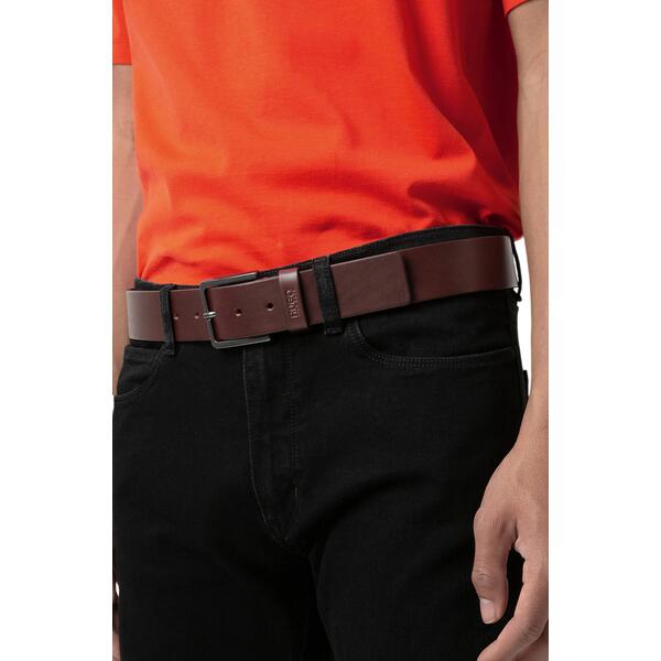 Ανδρική Ζώνη Hugo Geek Sz35 10245701 Brown 50496596-210