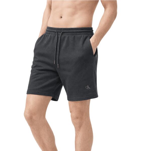 Ανδρικό Σορτς Calvin Klein Hd Cotton Waffle Black LV04RC248G-UB1