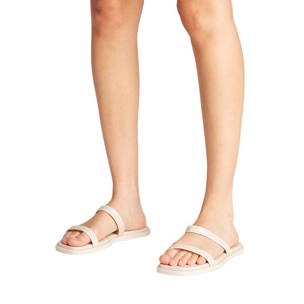 Γυναικείες Παντόφλες Calvin Klein Double Bar Slide Jelly Turtle Dove HW0HW02417-AEO