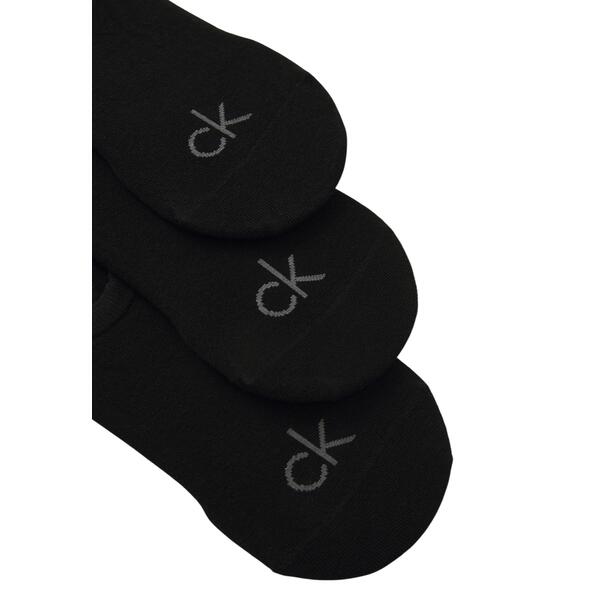Ανδρικές Κάλτσες Calvin Klein Footie High Cut 3P Black 701236412-001