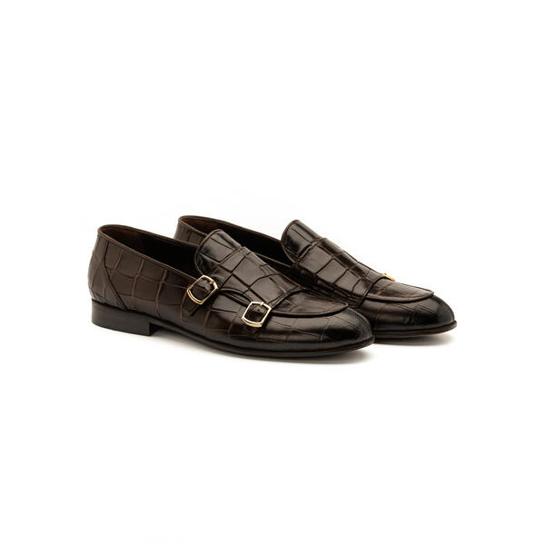 Ανδρικό Υπόδημα Fenomilano Men Shoes Leather Stock Brown ΕΙΔ0000046-KL2416