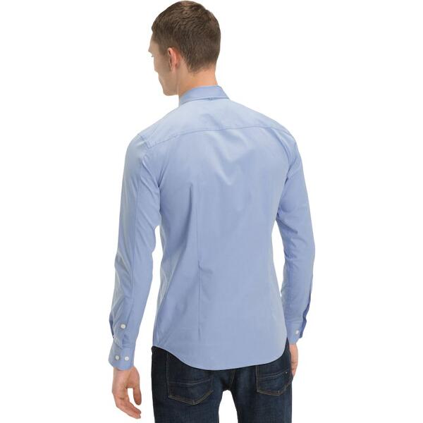 Ανδρικό Πουκάμισο Tommy Jeans Tjm Original Stretch Lavender Lustre DM0DM04405-556